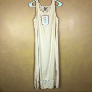 Women’s maxi dress, size tall 10, beautiful light yellow